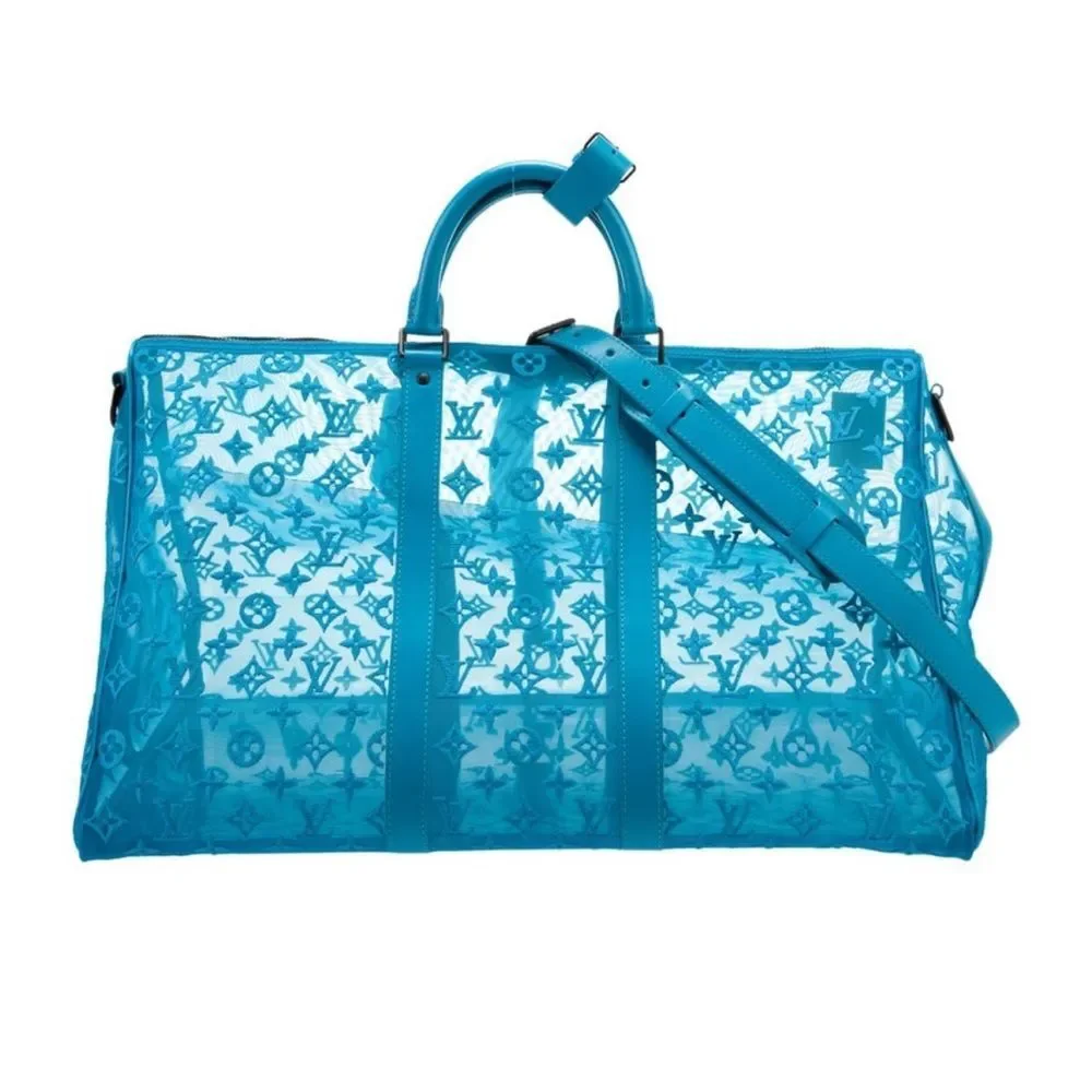 Louis Vuitton Mesh Monogram keepall Duffel Bag